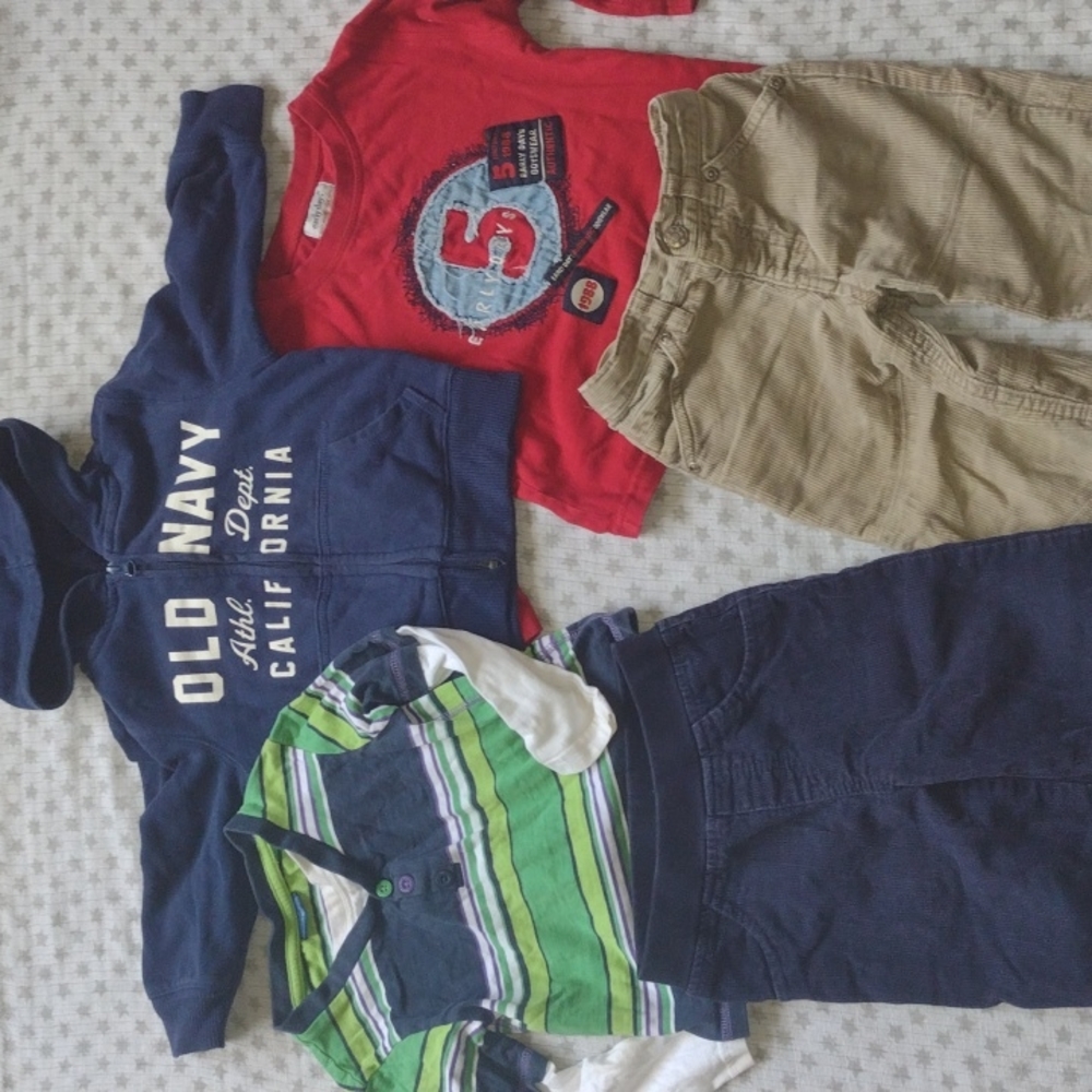 Two Outfit Bundle with BONUS Zip-Up Hoodie